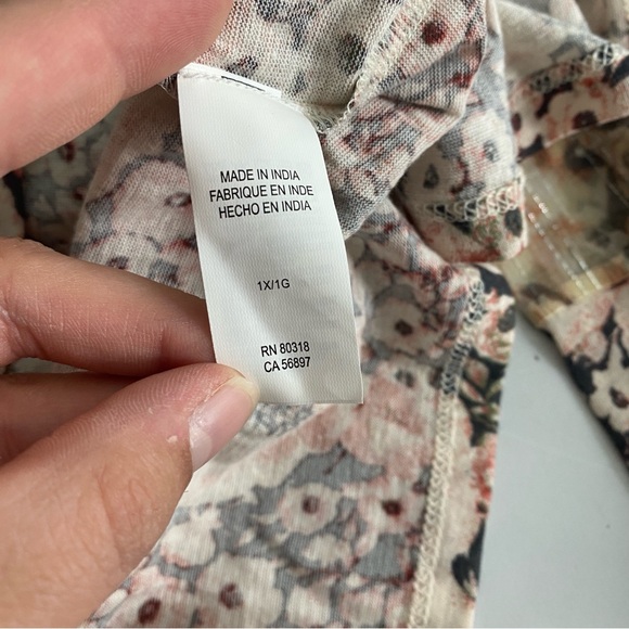 NWT Lucky Brand Plus Size Blouse Tunic - Picture 12 of 16